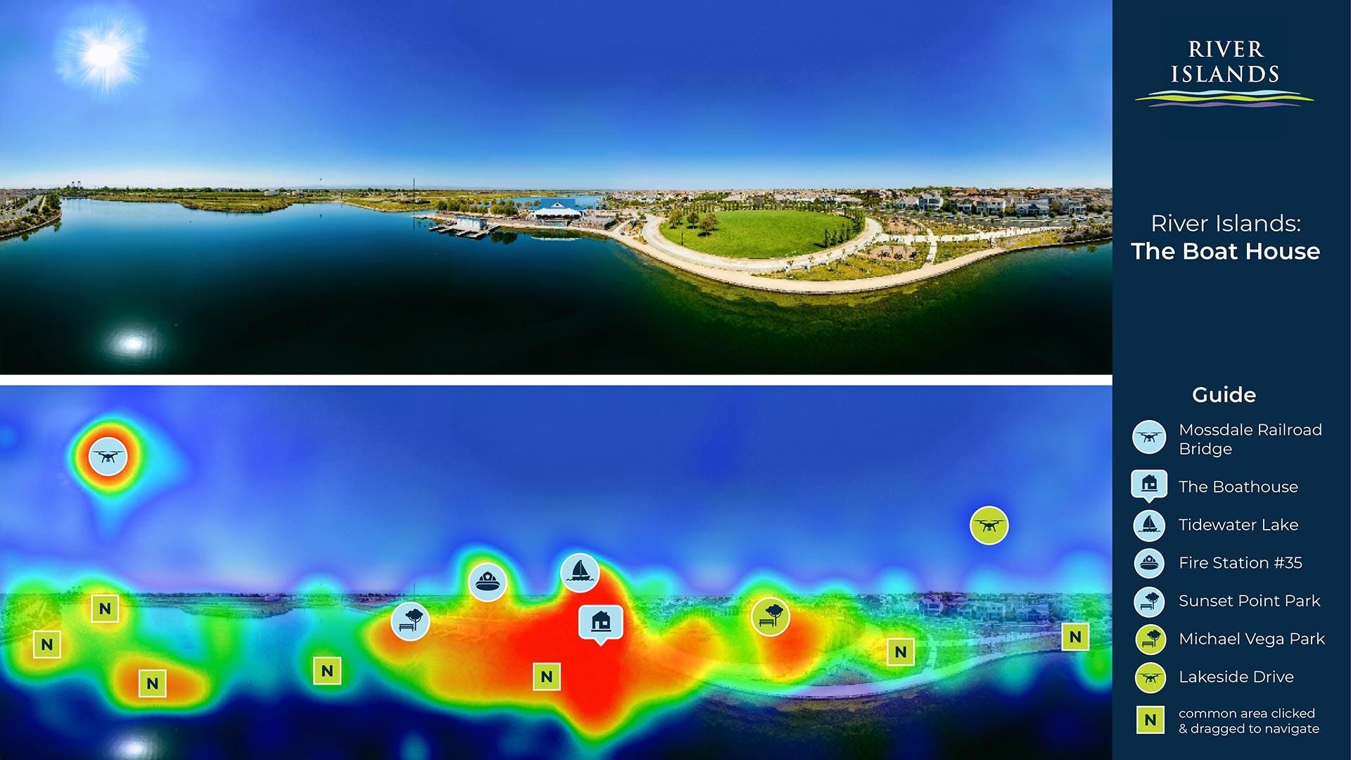 River Islands GC Fly Tours Heat Map Breakdown