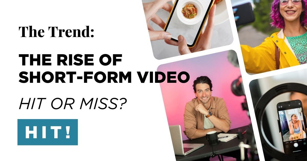 the rise of short form video