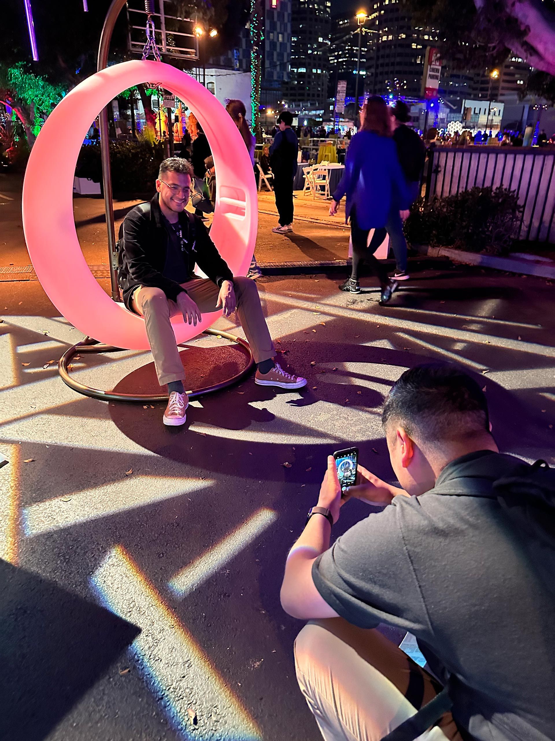 The Get Community Video and Creative team at Adobe MAX